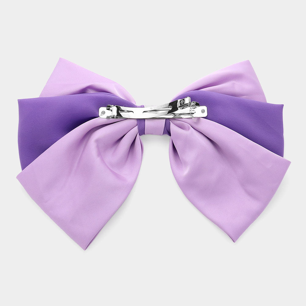 iLLASPARKZ Two Tone Bow Barrette