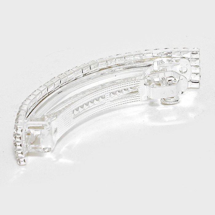 iLLASPARKZ 5 Lines Crystal Pave Hair Barrette