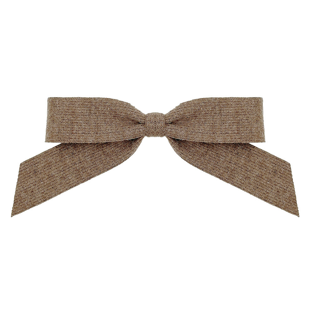 iLLASPARKZ Knit Bow Hair Barrette