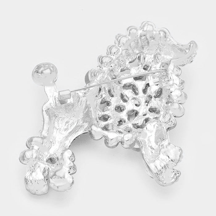 iLLASPARKZ Pave Dog Brooch