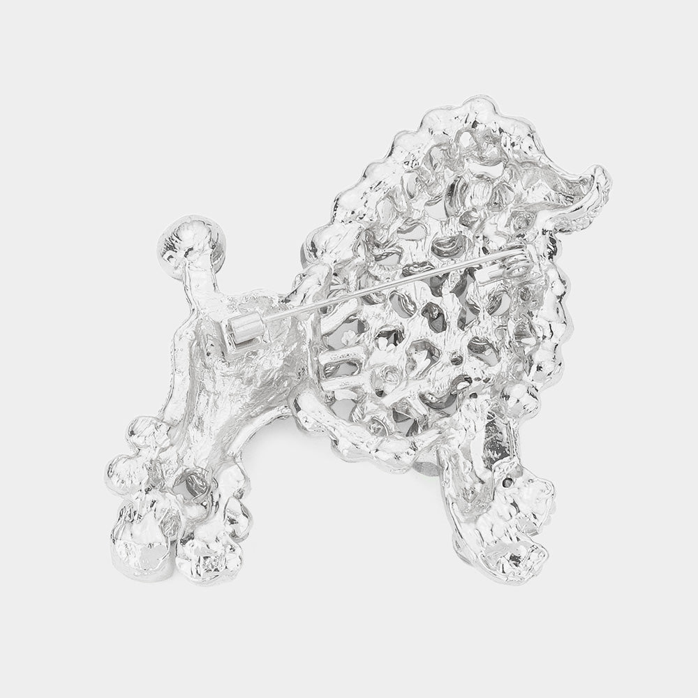 iLLASPARKZ Pave Dog Brooch