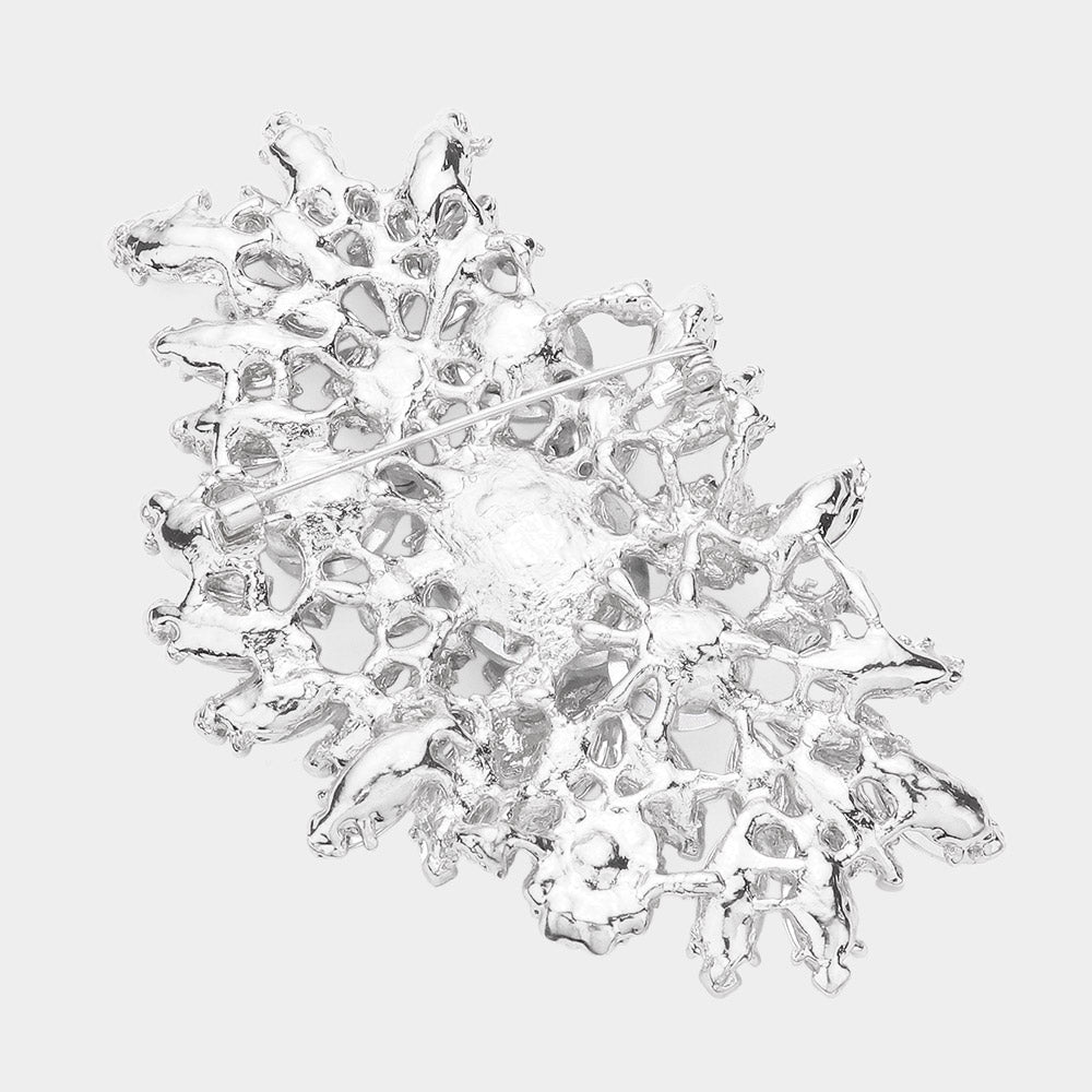 iLLASPARKZ Glass Crystal Bouquet Pin Brooch