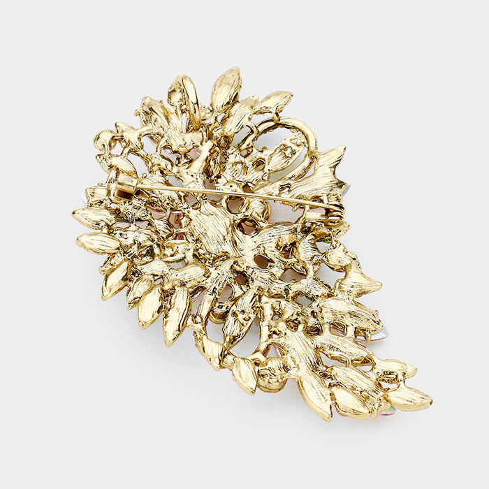 iLLASPARKZ Crystal Bouquet Pin Brooch / Pendant