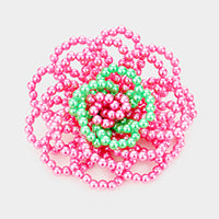 iLLASPARKZ Tiny Pearl Cluster Floral Brooch