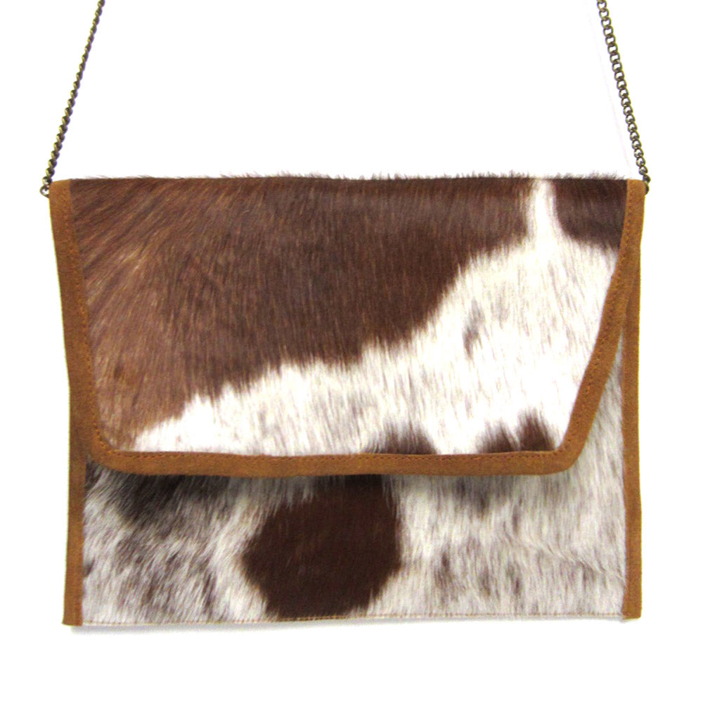 iLLASPARKZ Animal Patterned Faux Leather Clutch Bag