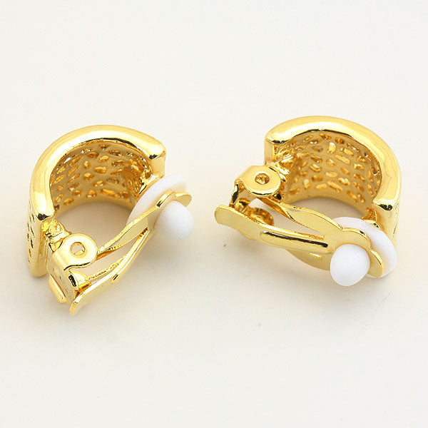 iLLASPARKZ Filigree Shell Clip-On Earrings