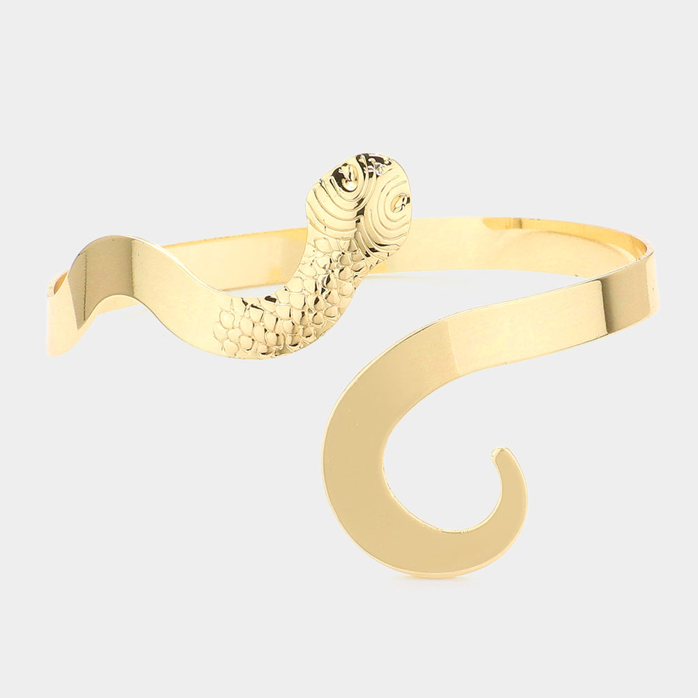 iLLASPARKZ Metal Snake Cuff Bracelet / Arm Cuff