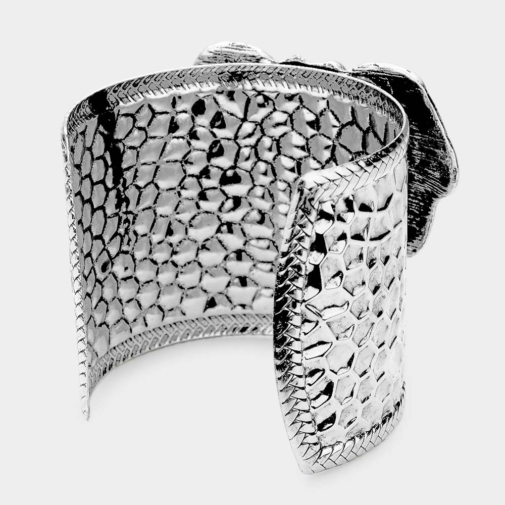 iLLASPARKZ Elephant Metal Cuff Bracelet