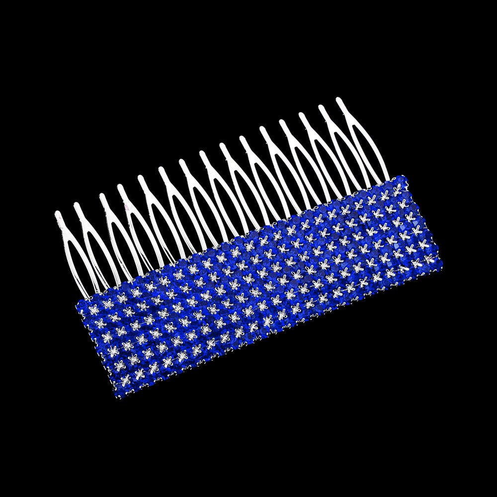 iLLASPARKZ Embellished Rhinestone Pave Hair Comb