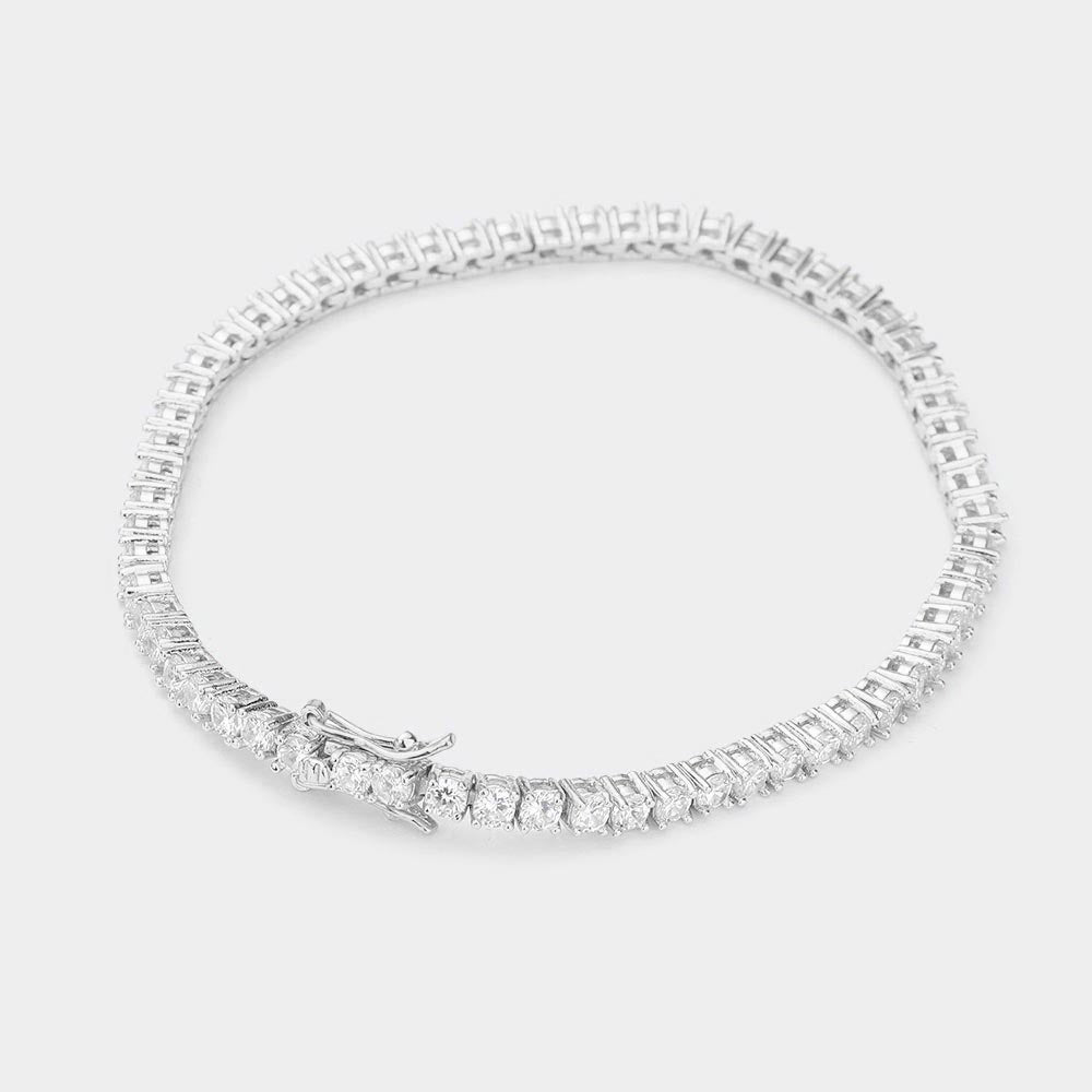 iLLASPARKZ CZ Tennis Evening Bracelet