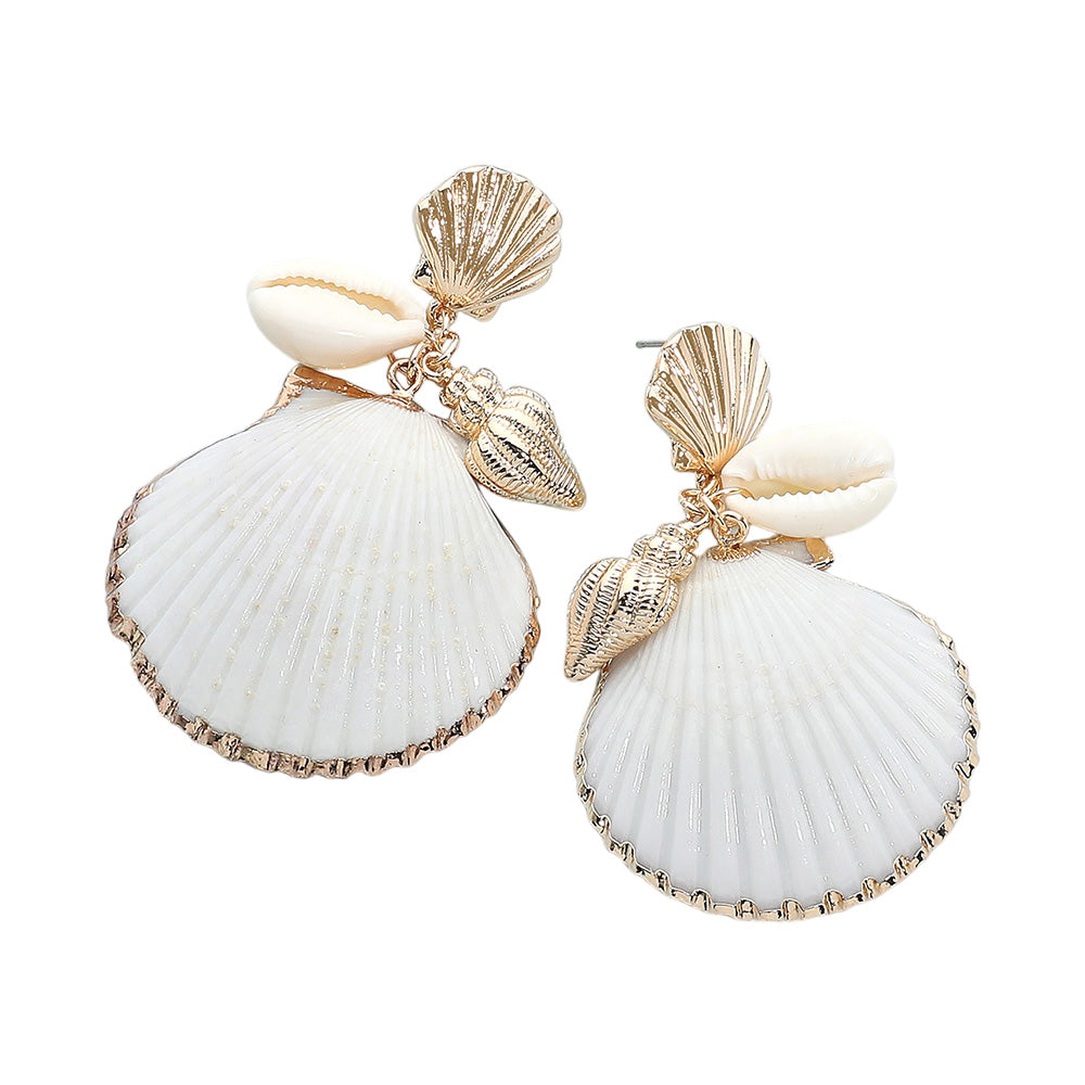 iLLASPARKZ Shell Puka Shell Dangle Earrings