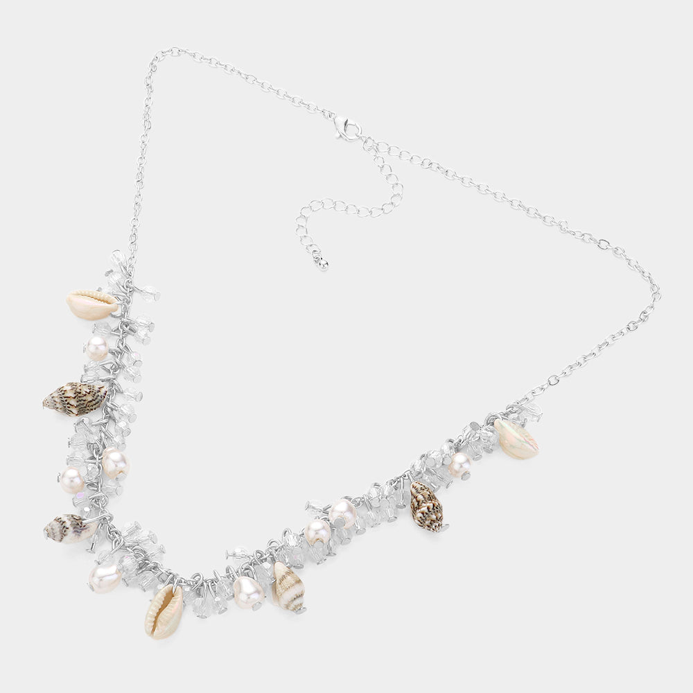 iLLASPARKZ SECRET BOX_Starfish Pearl Shell Charm Necklace