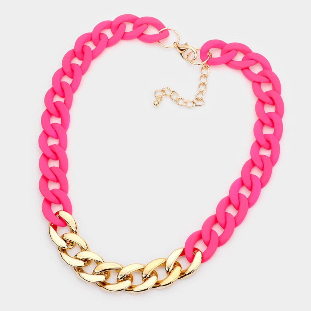 iLLASPARKZ Color Chain Necklace