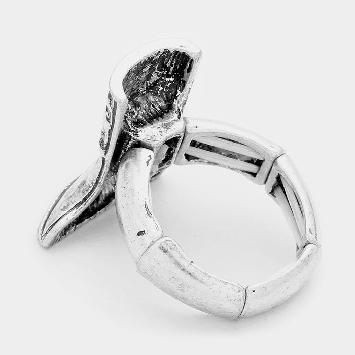 iLLASPARKZ Metal western cowboy boot stretch ring