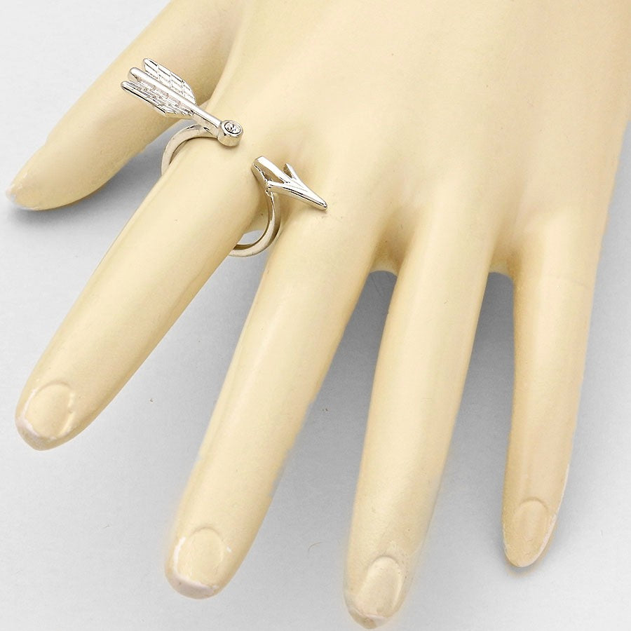 iLLASPARKZ Cupid's Arrow Cuff Ring