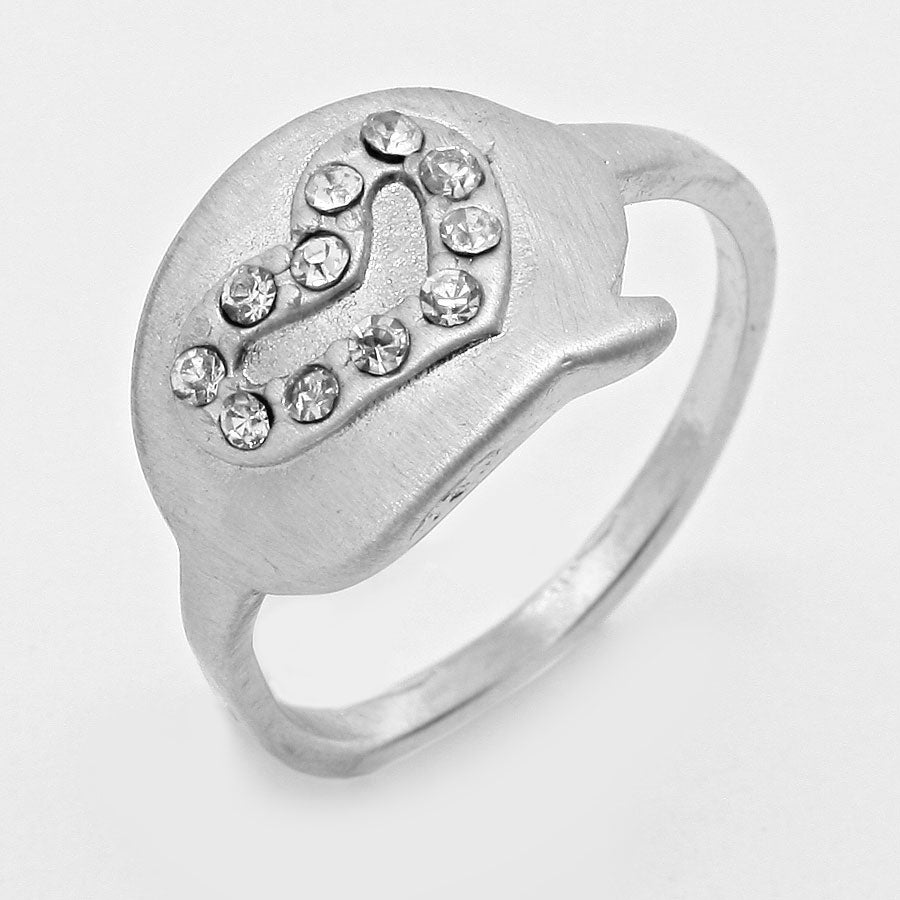 iLLASPARKZ Speech Bubble with Heart Midi Ring