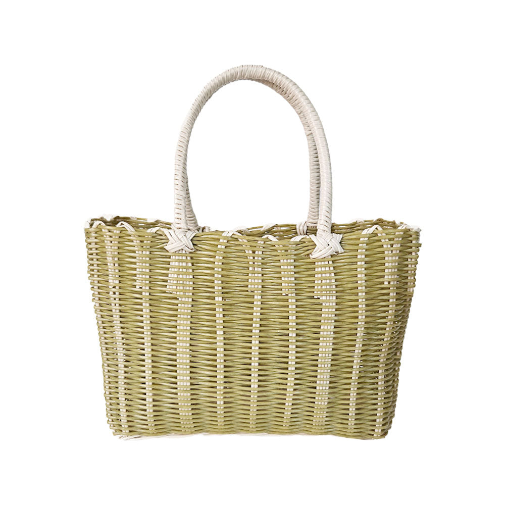 iLLASPARKZ Basket Weave Tote Bag / Shoulder Bag