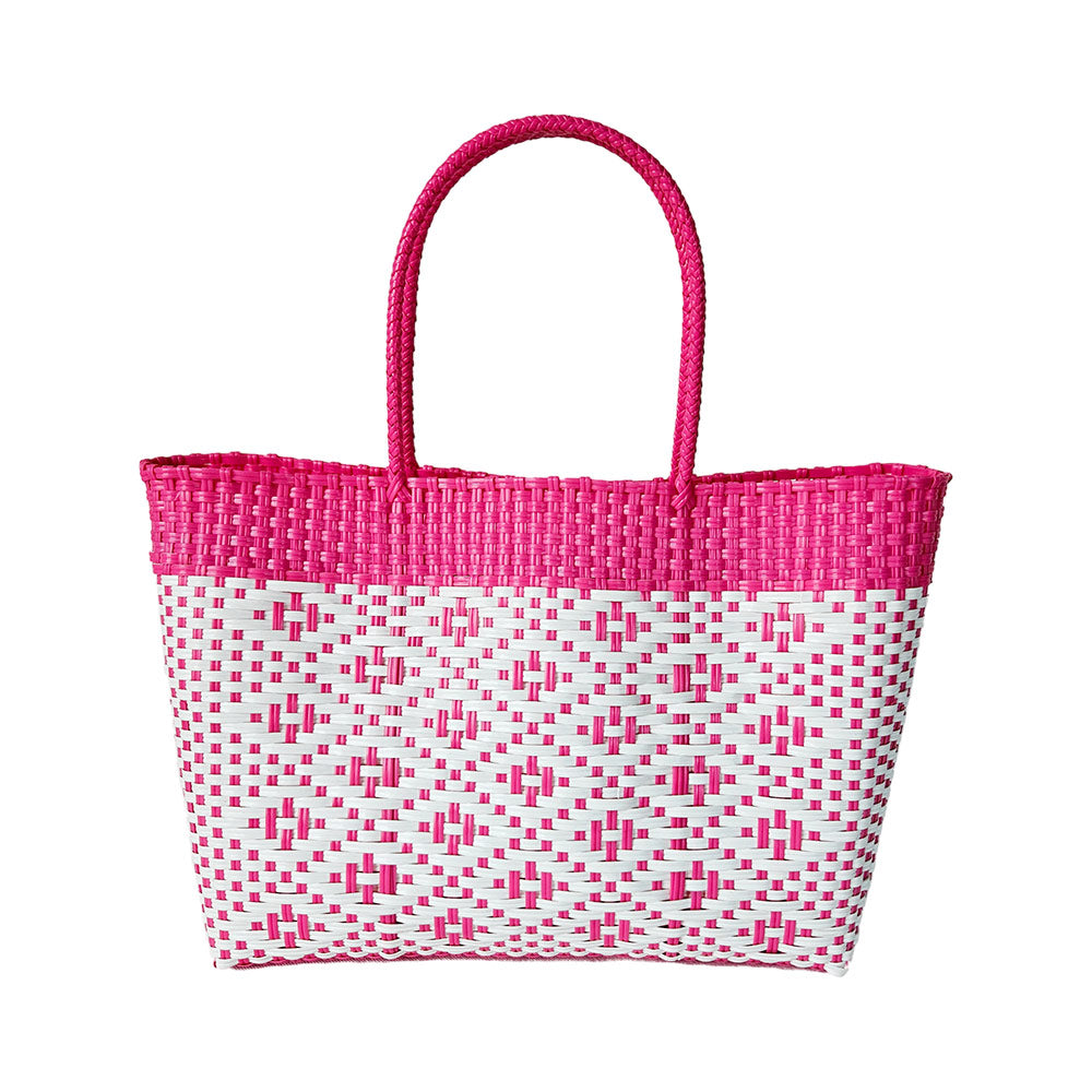 iLLASPARKZ Aztec Pattern Basket Weave Tote Bag / Shoulder Bag