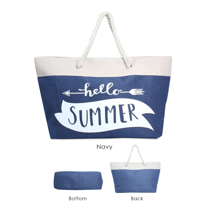 iLLASPARKZ Hello Summer Beach Bag