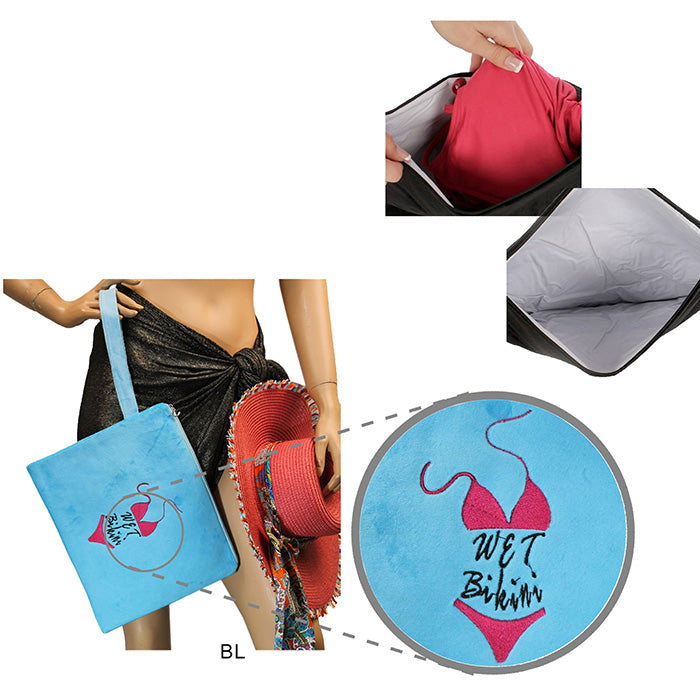 iLLASPARKZ Wet Bikini Beach Clutch Bag