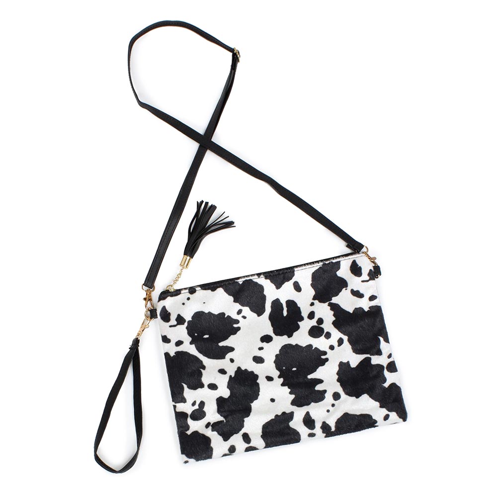 iLLASPARKZ Cow Patterned Crossbody / Clutch Bag