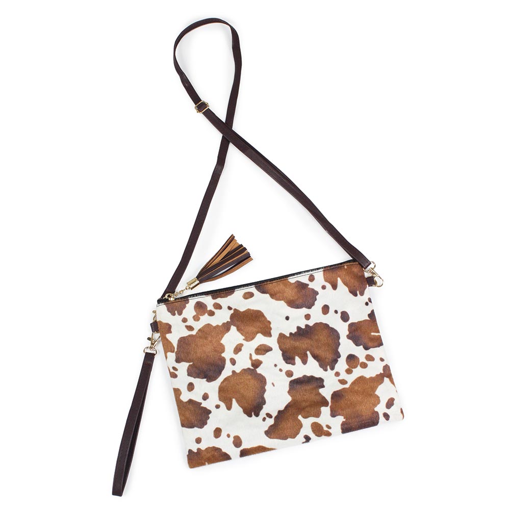 iLLASPARKZ Cow Patterned Crossbody / Clutch Bag