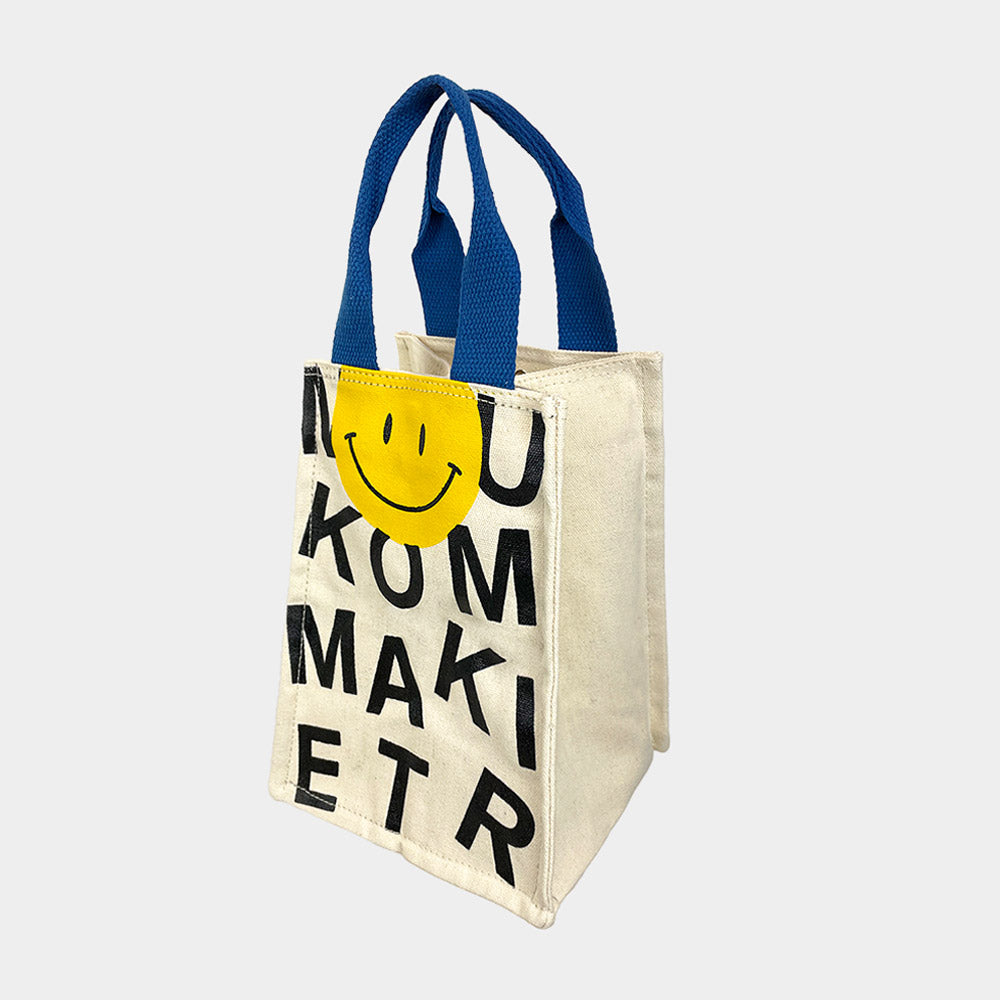 iLLASPARKZ Smile Accented Rectangle Tote Bag