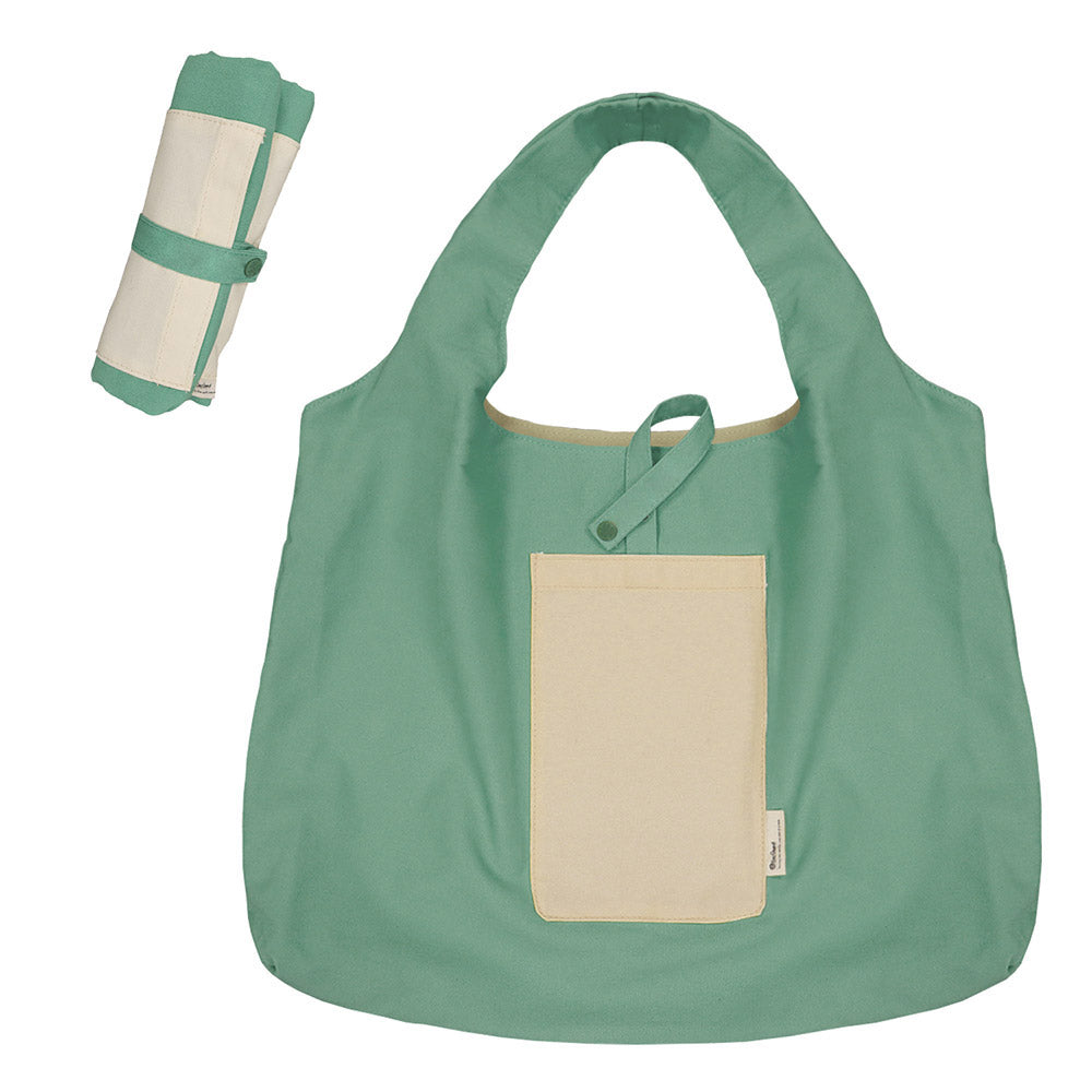 iLLASPARKZ Foldable Two Tone Big Tote Bag