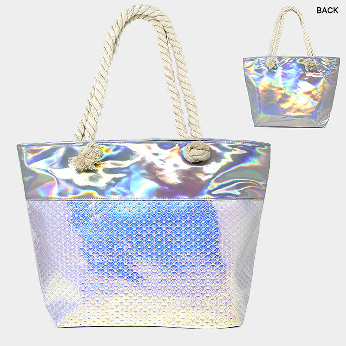 iLLASPARKZ Iridescent Beach Tote Bag