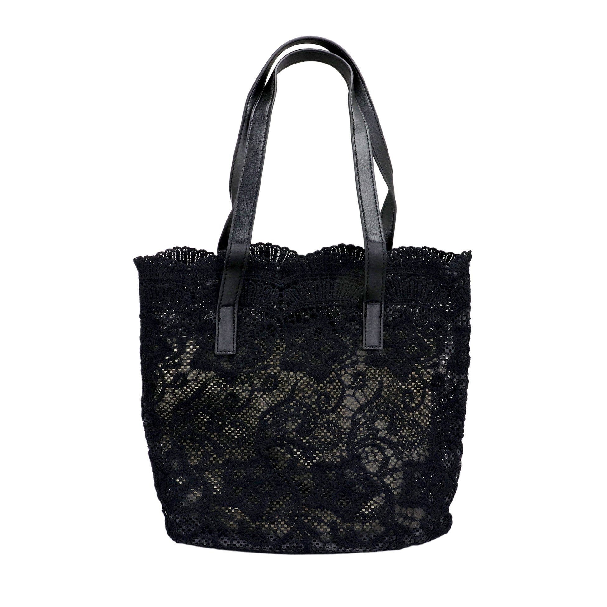 iLLASPARKZ Flower Lace Tote Bag / Shoulder Bag