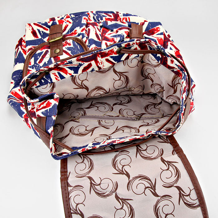 iLLASPARKZ Union Jack _ England Flag Pattern Backpack