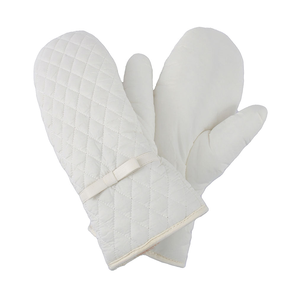 iLLASPARKZ Quilted Puffer Padded Mitten Gloves