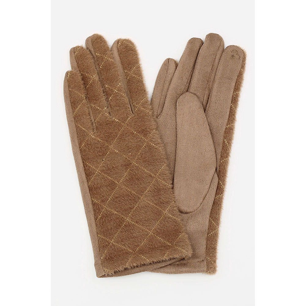 iLLASPARKZ Diamond Patterned Touch Smart Gloves