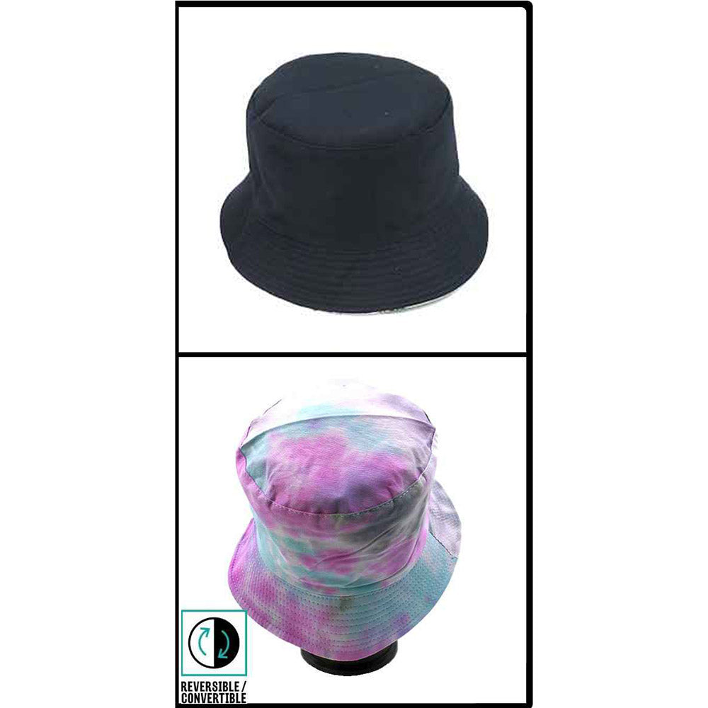 iLLASPARKZ Reversible Tie Dye Print Bucket Hat