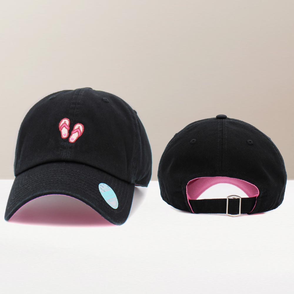 iLLASPARKZ Flip Flops Embroidered Baseball Cap