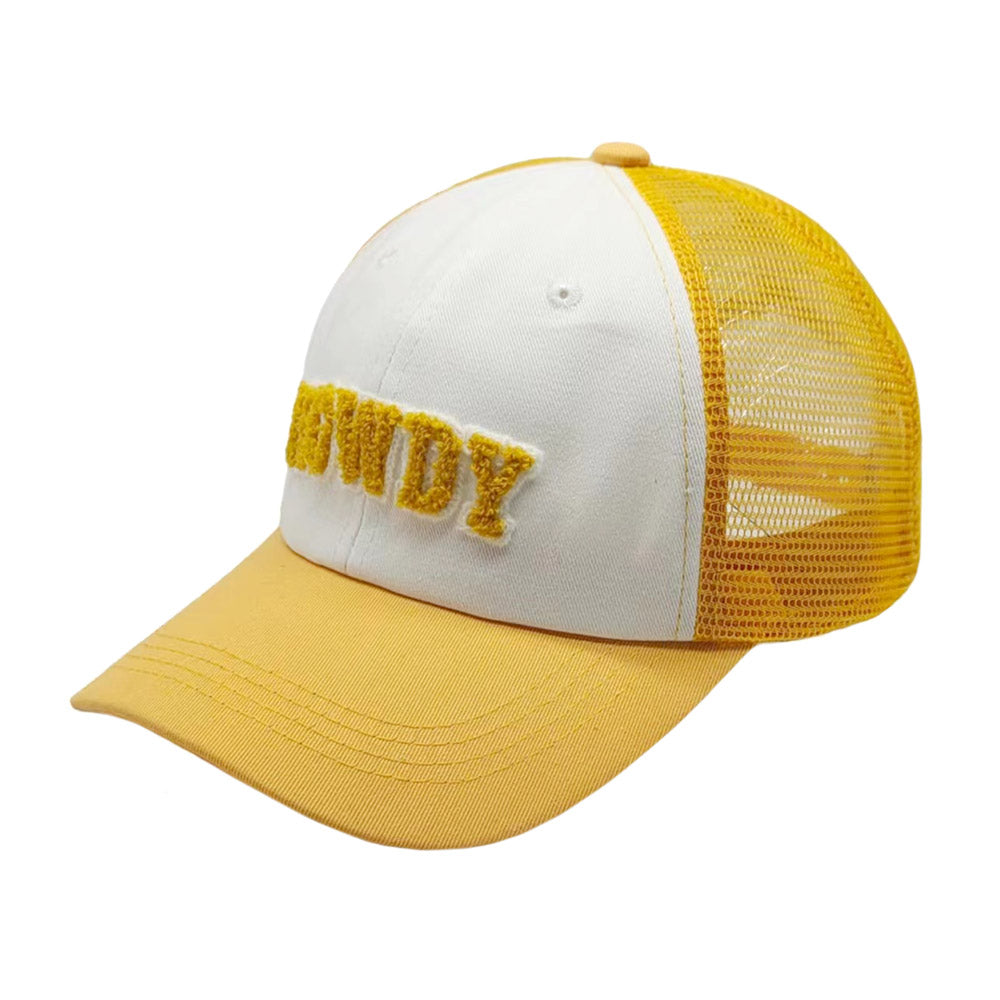 iLLASPARKZ Howdy Message Mesh Back Baseball Cap