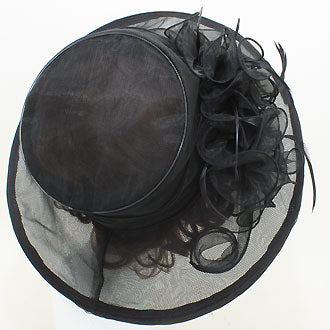 iLLASPARKZ Meshed Bow Polyester Dressy Hat