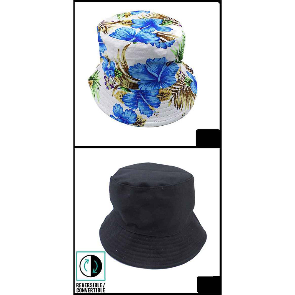 iLLASPARKZ Reversible Floral Print Bucket Hat