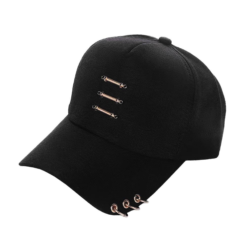 iLLASPARKZ Metal Ring Pointed Baseball Cap