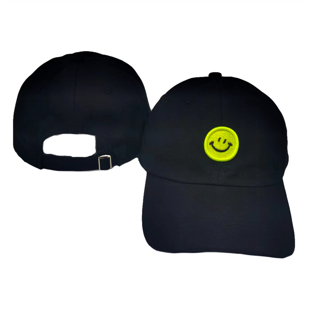 iLLASPARKZ Smile Accented Solid Baseball Cap