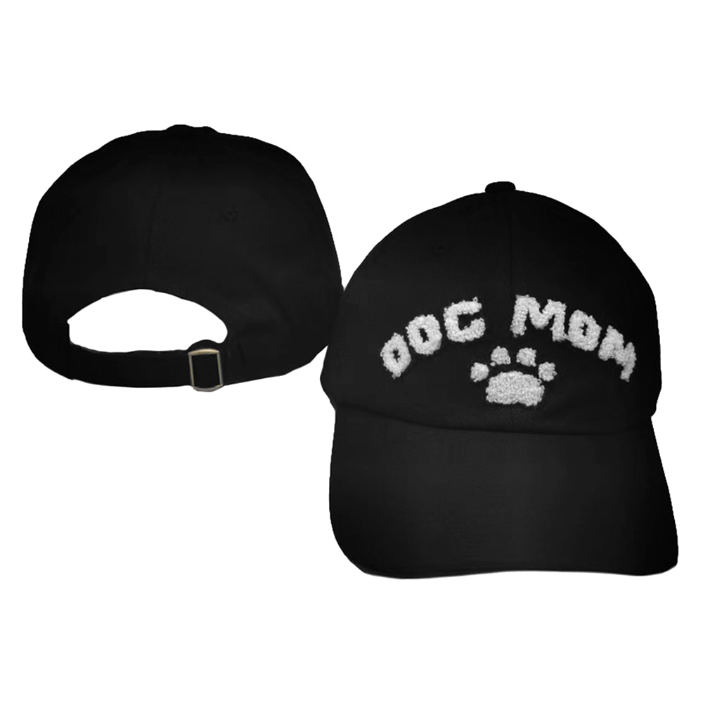 iLLASPARKZ Dog Mom Message Paw Pointed Baseball Cap