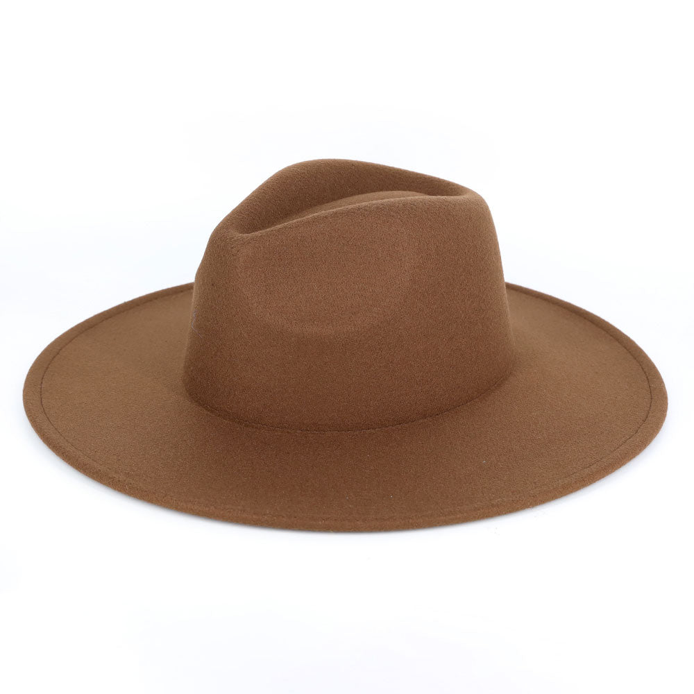 iLLASPARKZ Solid Fedora Panama Hat