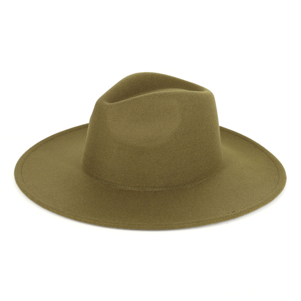 iLLASPARKZ Solid Fedora Panama Hat