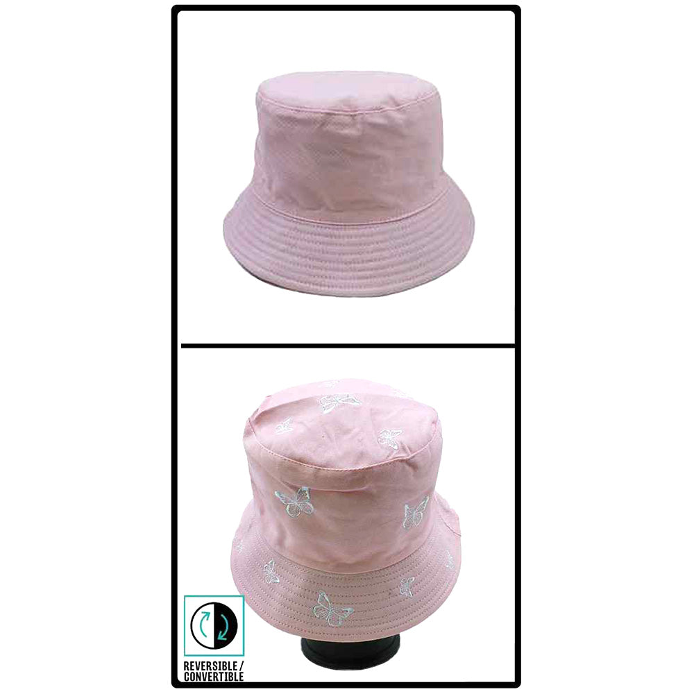 iLLASPARKZ Reversible Butterfly Pattern Bucket Hat