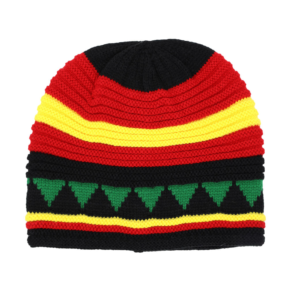 iLLASPARKZ Rasta Inspired Knit Beanie