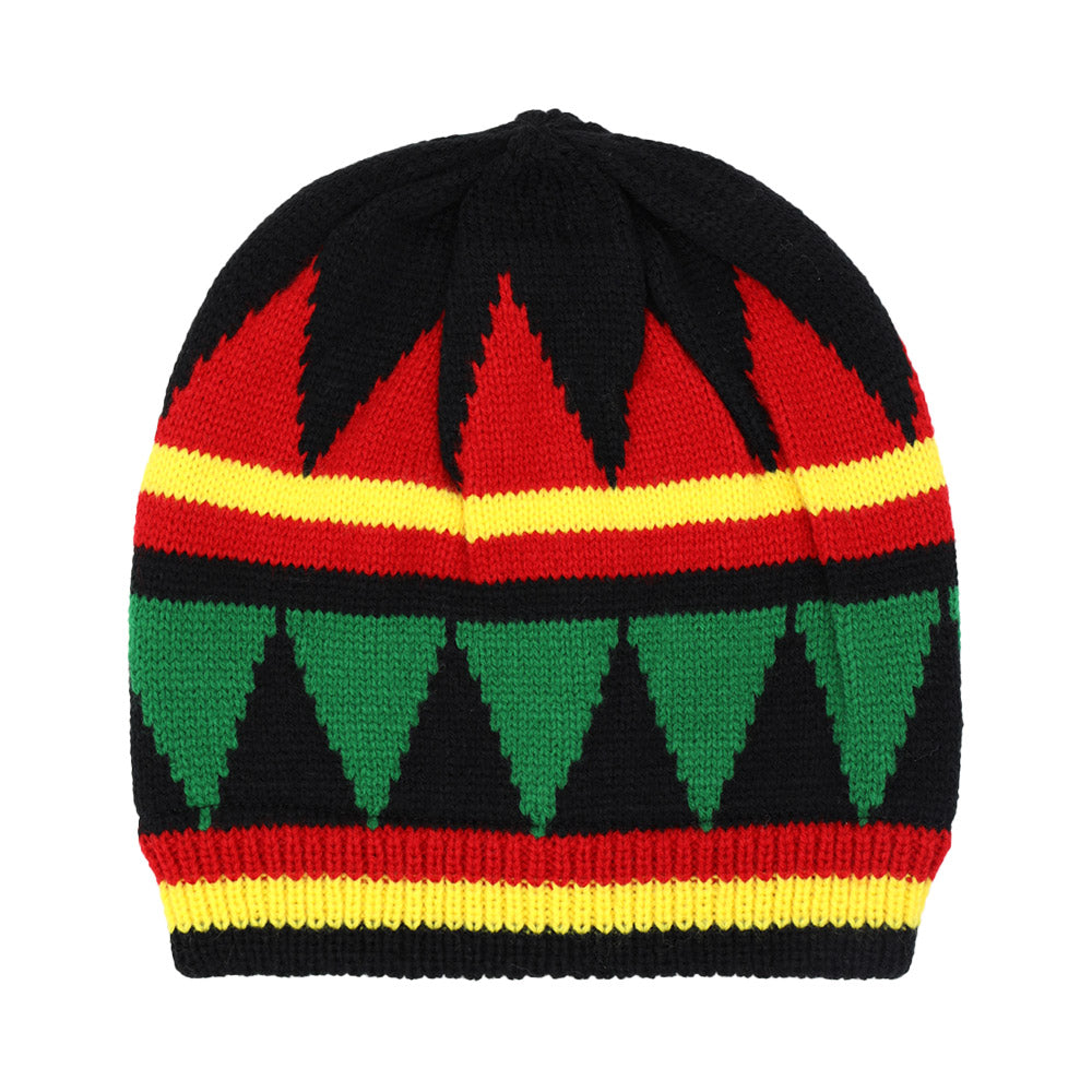 iLLASPARKZ Rasta Inspired Knit Beanie