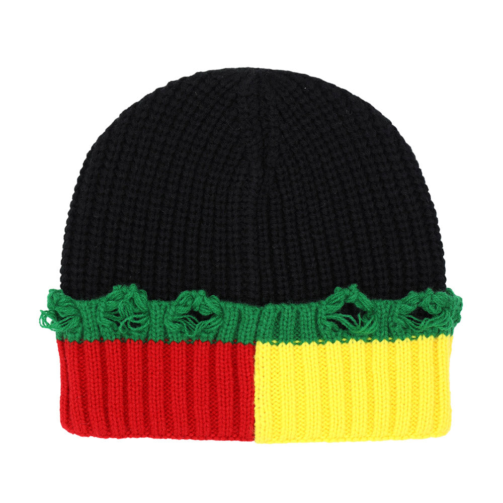 iLLASPARKZ Rasta Inspired Knit Beanie