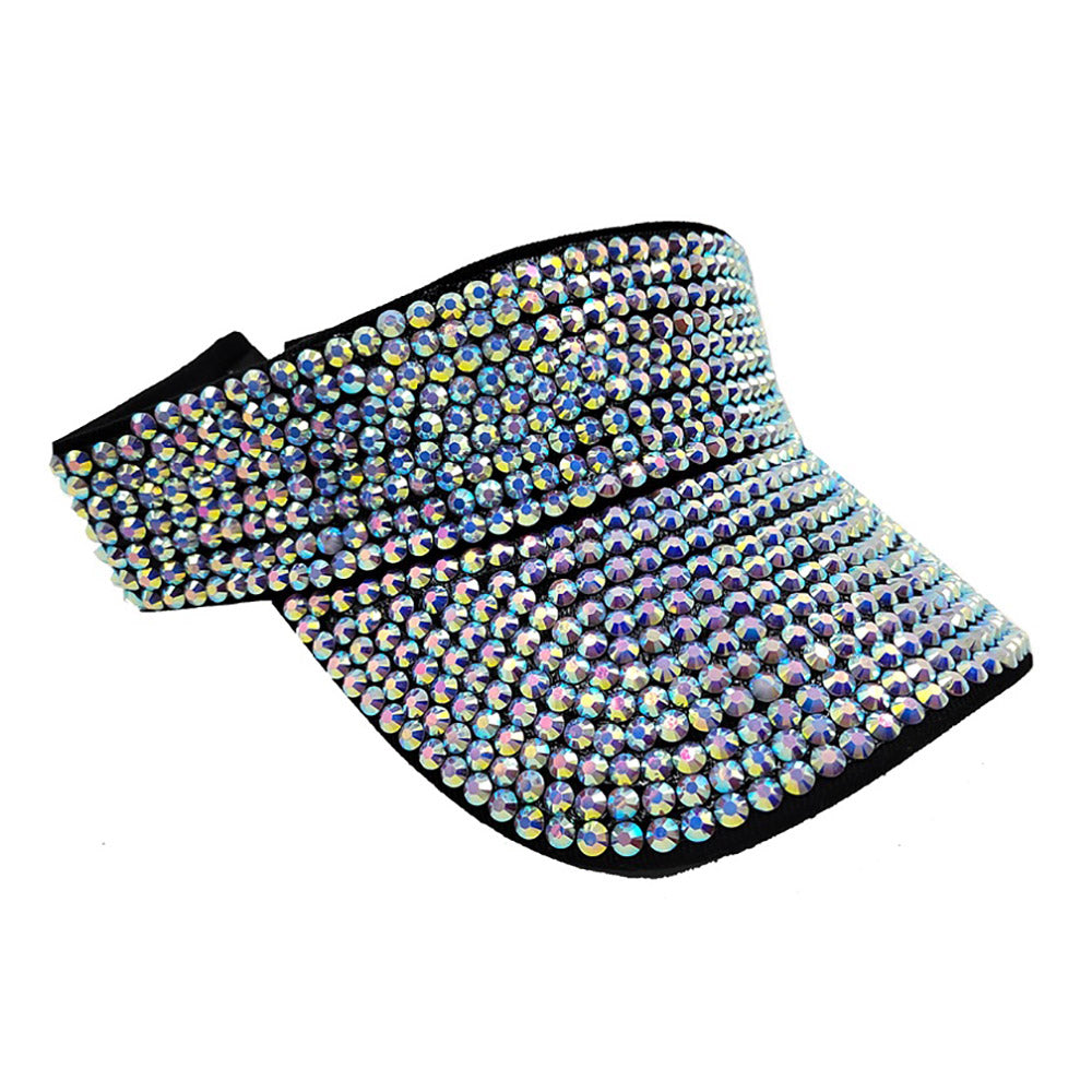 iLLASPARKZ Bling Studded Visor Hat