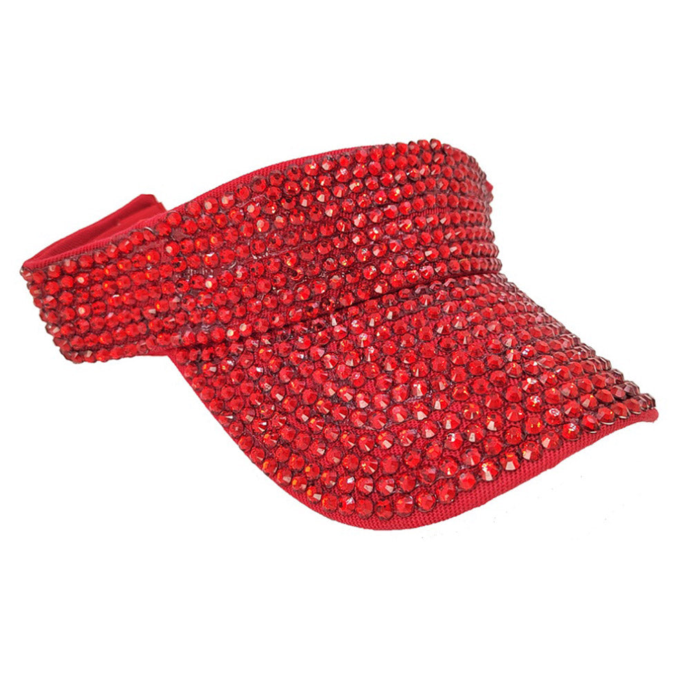 iLLASPARKZ Bling Studded Visor Hat