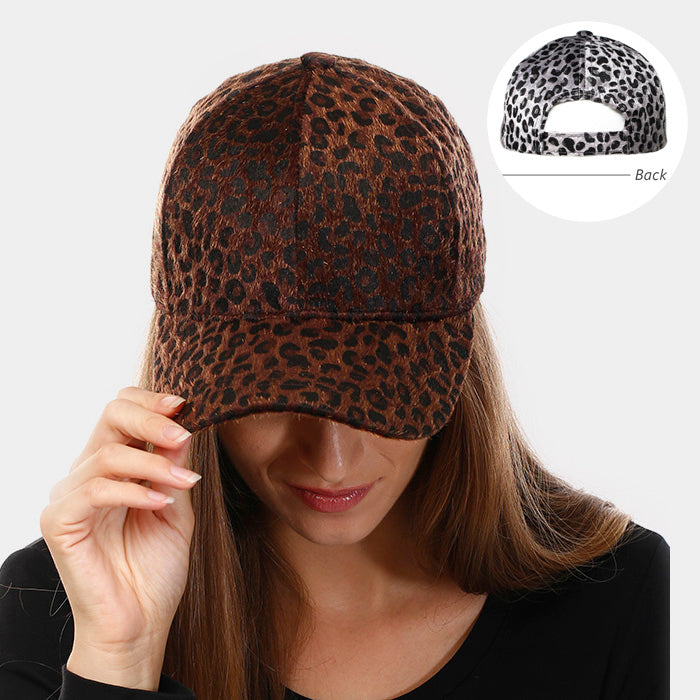 iLLASPARKZ Animal Print Velcro Baseball Cap